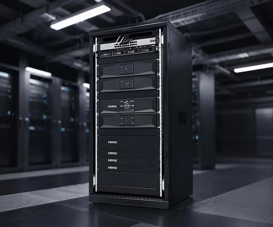 Integrated base station rack